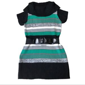 Cherry Stix Girl’s Short Sleeve Sweater Dress